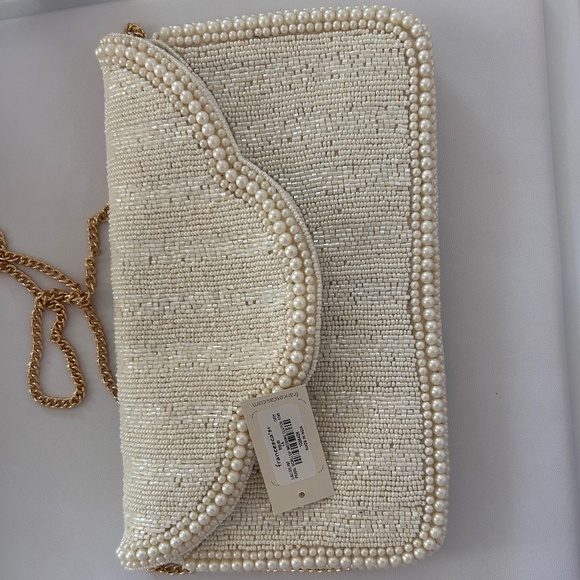 NEW Francesca’s Cream bag - Picture 4 of 5